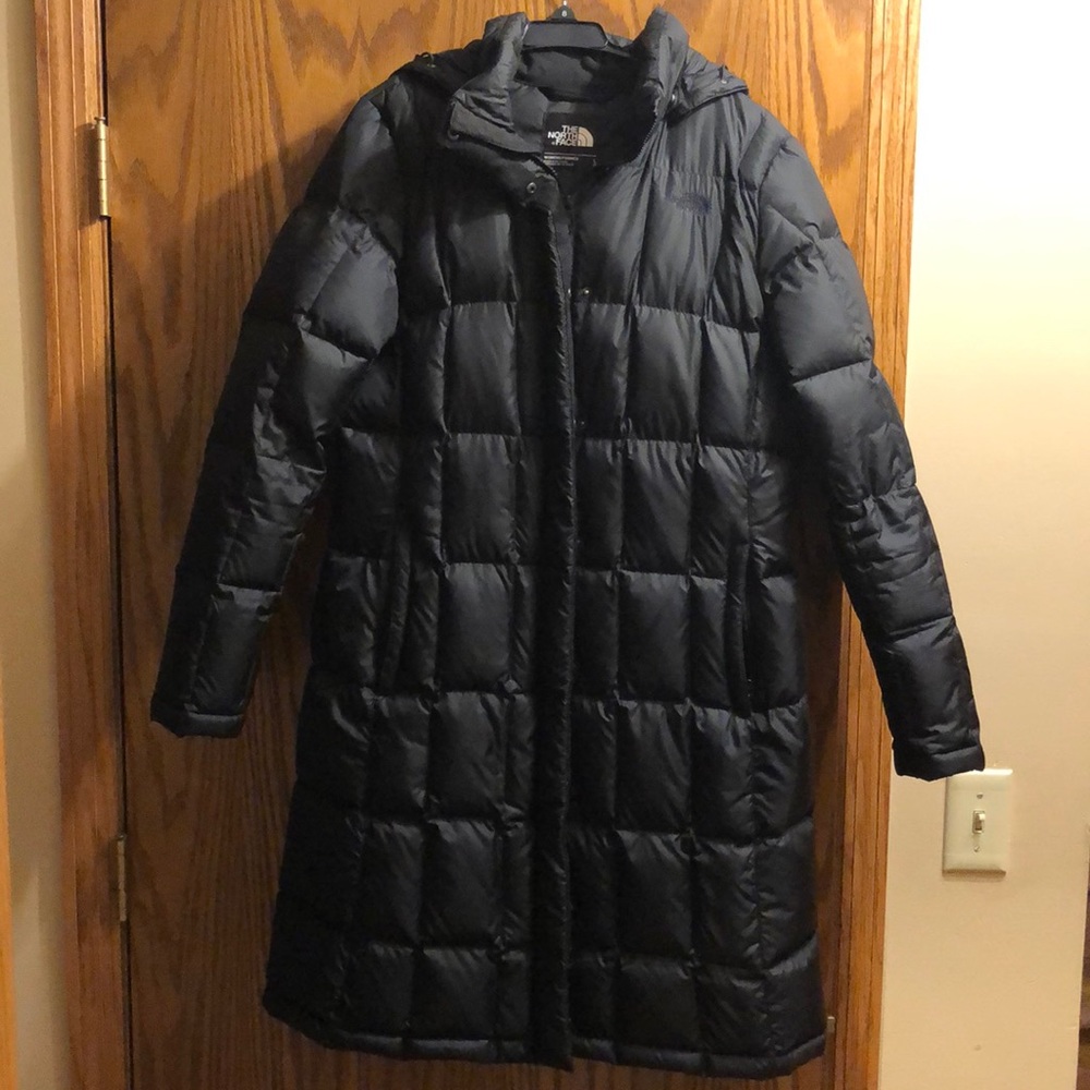 The North Face 550 Long Black Jacket